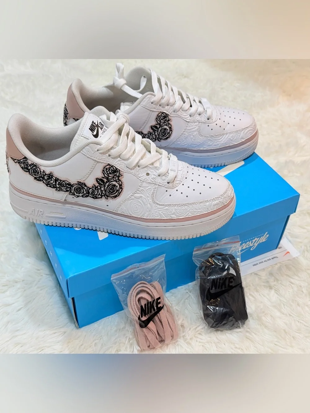 Limited Nike Air Force 1 '07 LV8 Doernbecher - Women’s 11/Men’s 9.5 - CV2591-100